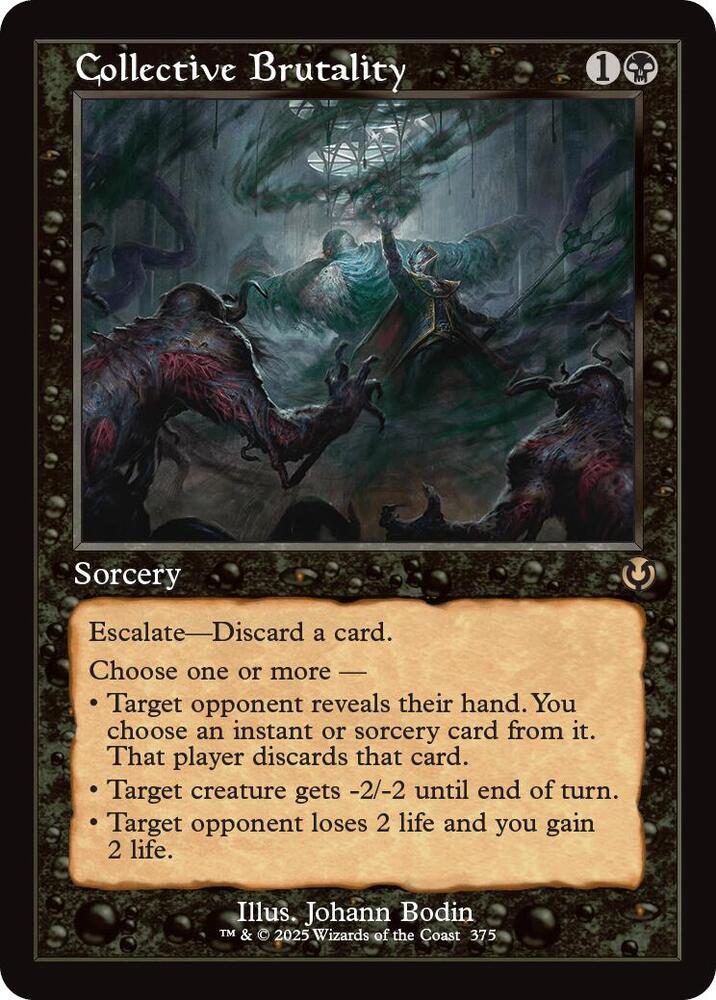 Collective Brutality Retro Frame (Innistrad Remastered)  | Good Games North