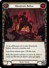 Bloodrush Bellow [U-WTR007] (Welcome to Rathe Unlimited)  Unlimited Rainbow Foil | Good Games North