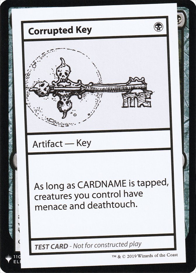 Corrupted Key [Mystery Booster Playtest Cards] | Good Games North