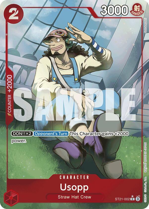 Usopp ST21-002 (Starter Deck EX: Gear 5)  - Parallel Foil | Good Games North