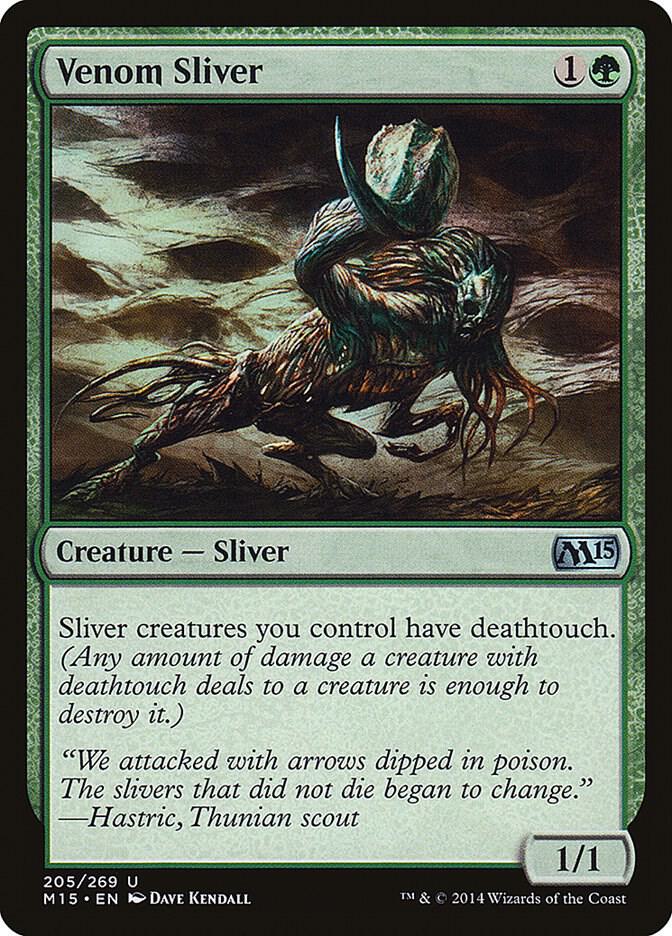 Venom Sliver 205 (Magic 2015 (M15))  | Good Games North