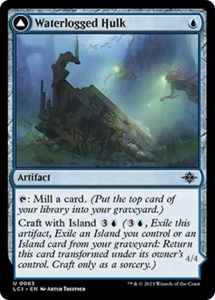 Waterlogged Hulk // Watertight Gondola [The Lost Caverns of Ixalan] | Good Games North