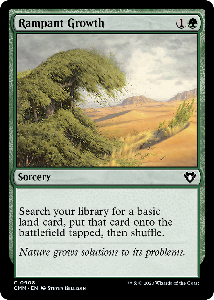 Rampant Growth [Commander Masters] | Good Games North
