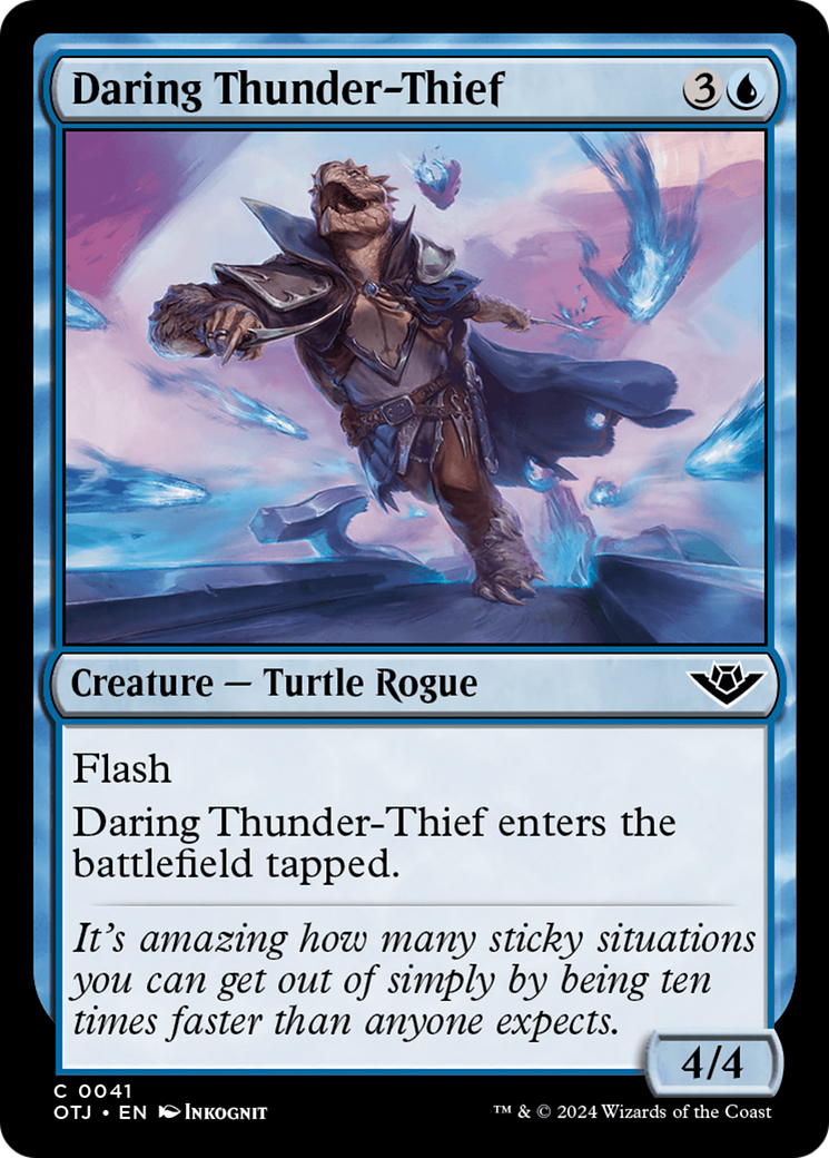 Daring Thunder-Thief [Outlaws of Thunder Junction] | Good Games North