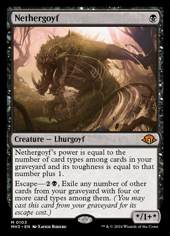 Nethergoyf 103 (Modern Horizons 3)  | Good Games North