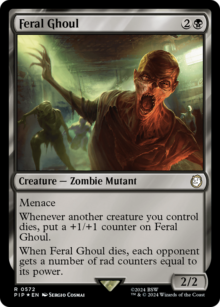 Feral Ghoul (Surge Foil) [Fallout] | Good Games North