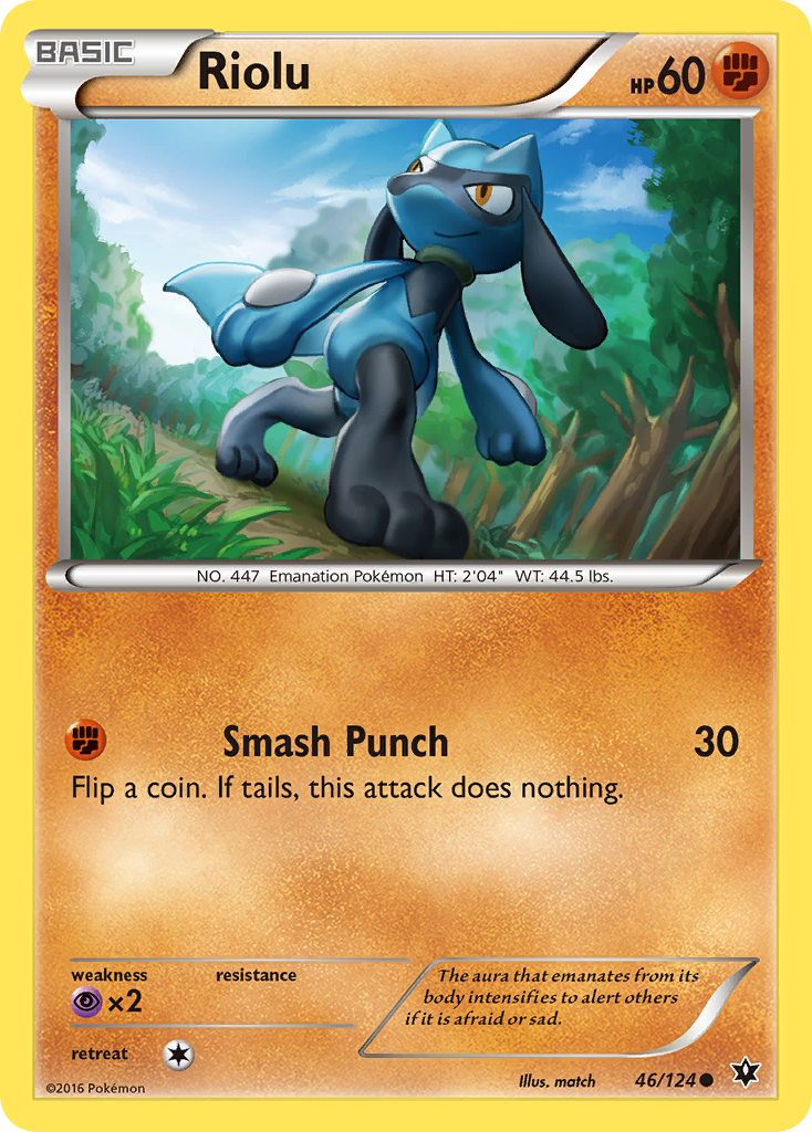 Riolu (46/124) [XY: Fates Collide] | Good Games North