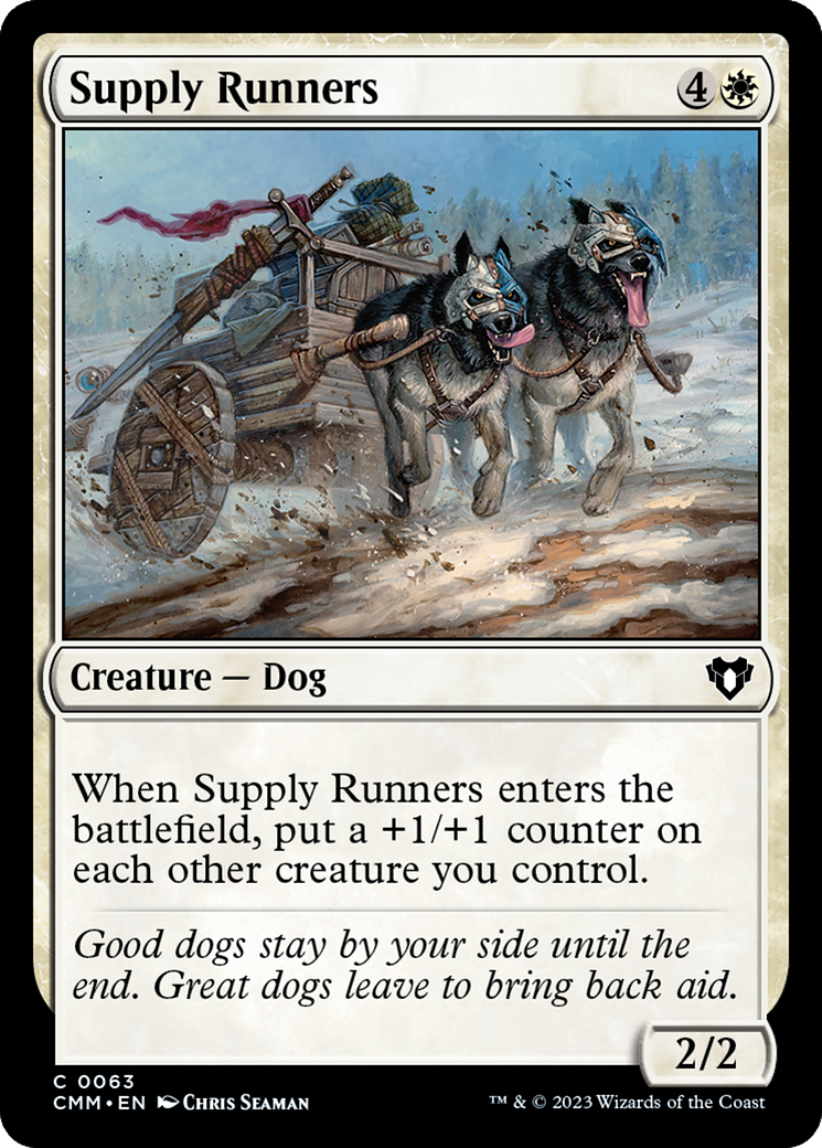 Supply Runners [Commander Masters] | Good Games North