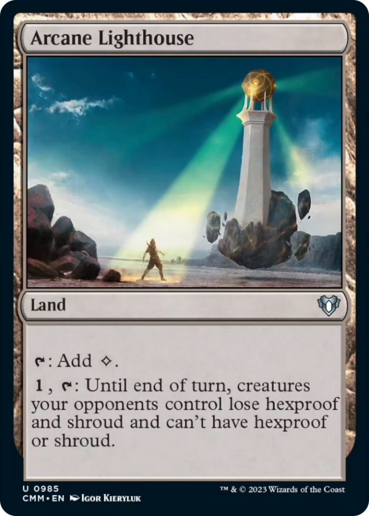 Arcane Lighthouse [Commander Masters] | Good Games North
