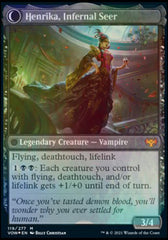 Henrika Domnathi // Henrika, Infernal Seer [Innistrad: Crimson Vow Prerelease Promos] | Good Games North
