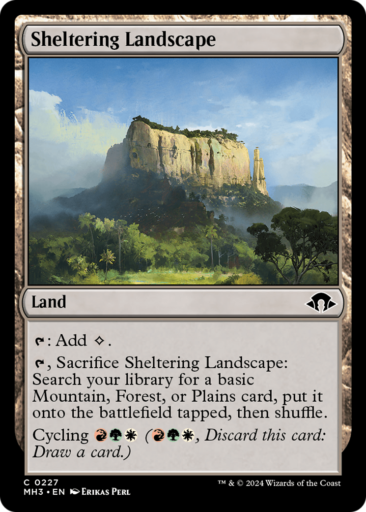 Sheltering Landscape [Modern Horizons 3] | Good Games North