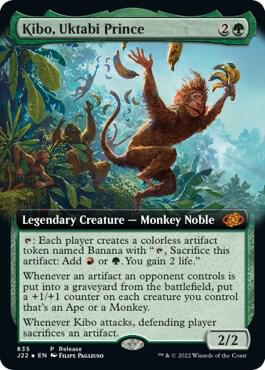 Kibo Uktabi Prince Extended Art (Launch Party & Release Event Promos)  - Foil | Good Games North