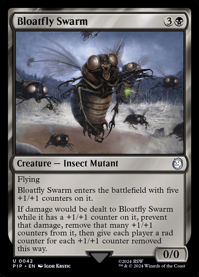 Bloatfly Swarm 42/326 (Universes Beyond: Fallout)  | Good Games North