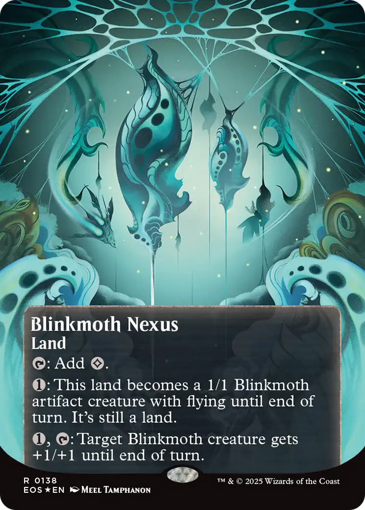 Blinkmoth Nexus (0138) (Borderless) (Galaxy Foil) [Edge of Eternities: Stellar Sights] | Good Games North