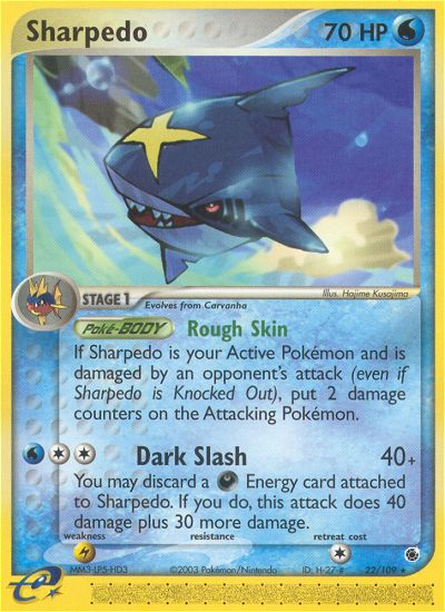 Sharpedo (22/109) [EX: Ruby & Sapphire] | Good Games North