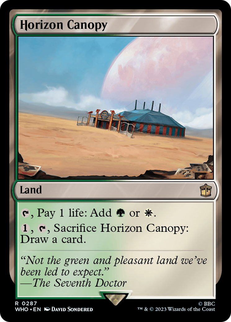 Horizon Canopy [Doctor Who] | Good Games North
