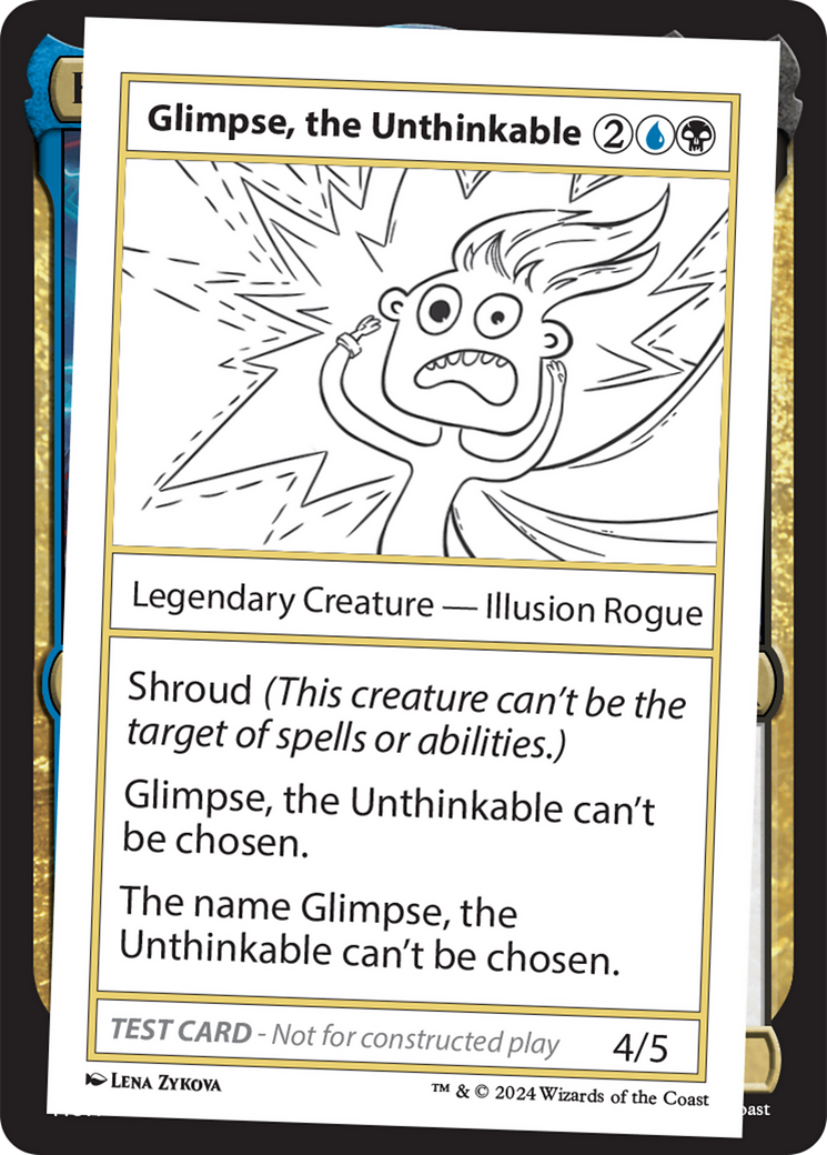 Glimpse, the Unthinkable [Mystery Booster 2 Playtest Cards] | Good Games North