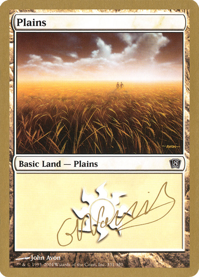 Plains (gn331) (Gabriel Nassif) [World Championship Decks 2004] | Good Games North
