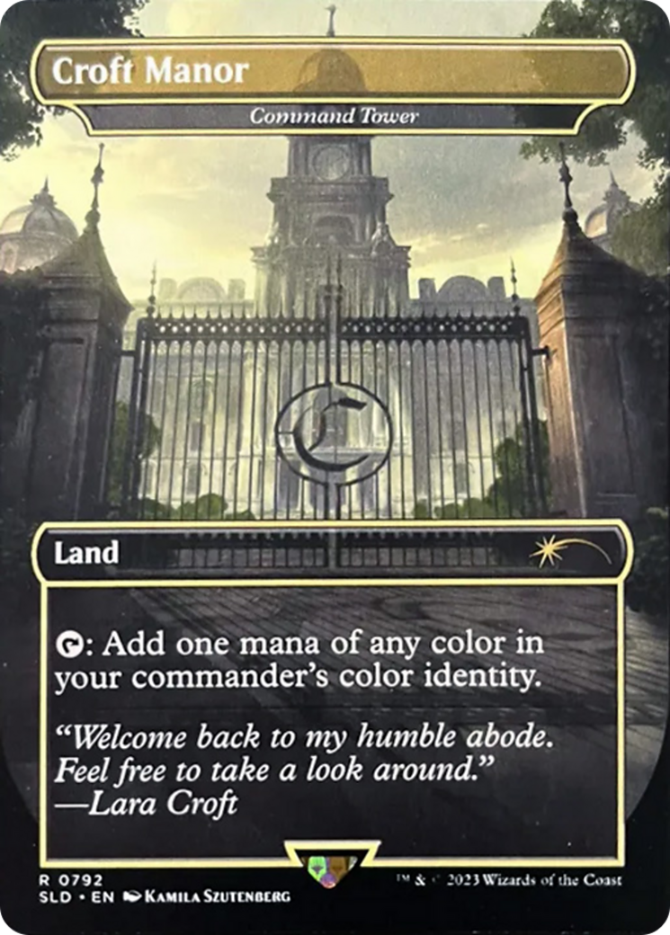 Croft Manor - Command Tower [Secret Lair Drop Series] | Good Games North