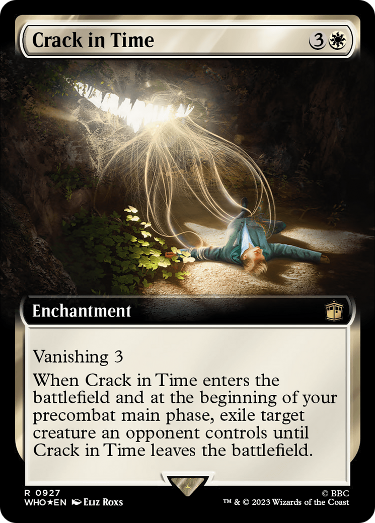 Crack in Time (Extended Art) (Surge Foil) [Doctor Who] | Good Games North