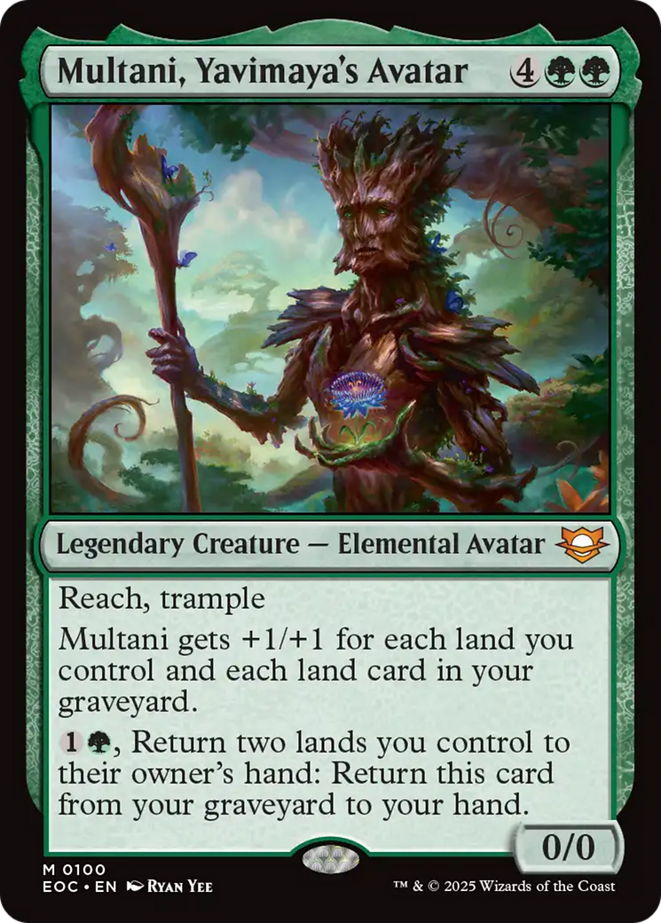 Multani, Yavimaya's Avatar [Edge of Eternities Commander] | Good Games North