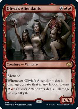 Olivias Attendants Showcase (Innistrad: Crimson Vow)  - Foil | Good Games North