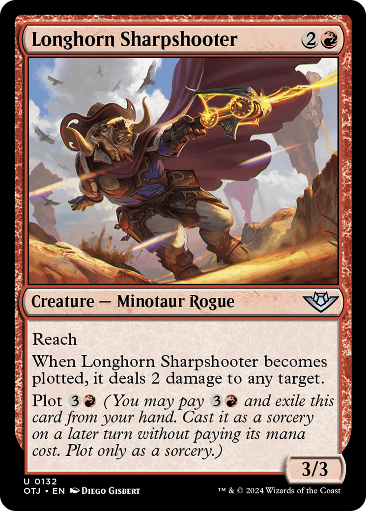 Longhorn Sharpshooter [Outlaws of Thunder Junction] | Good Games North