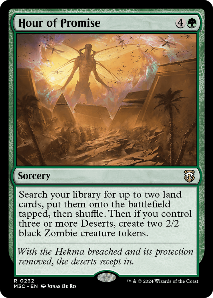 Hour of Promise (Ripple Foil) [Modern Horizons 3 Commander] | Good Games North