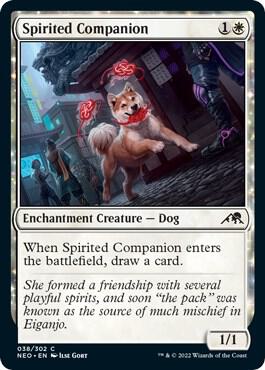 Spirited Companion (Kamigawa: Neon Dynasty)  - undefined | Good Games North