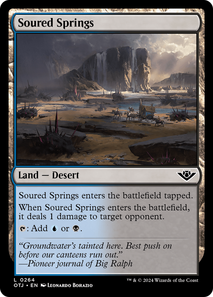 Soured Springs [Outlaws of Thunder Junction] | Good Games North