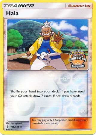 Hala (126/145) (Regional Championship Promo) [Sun & Moon: Guardians Rising] | Good Games North