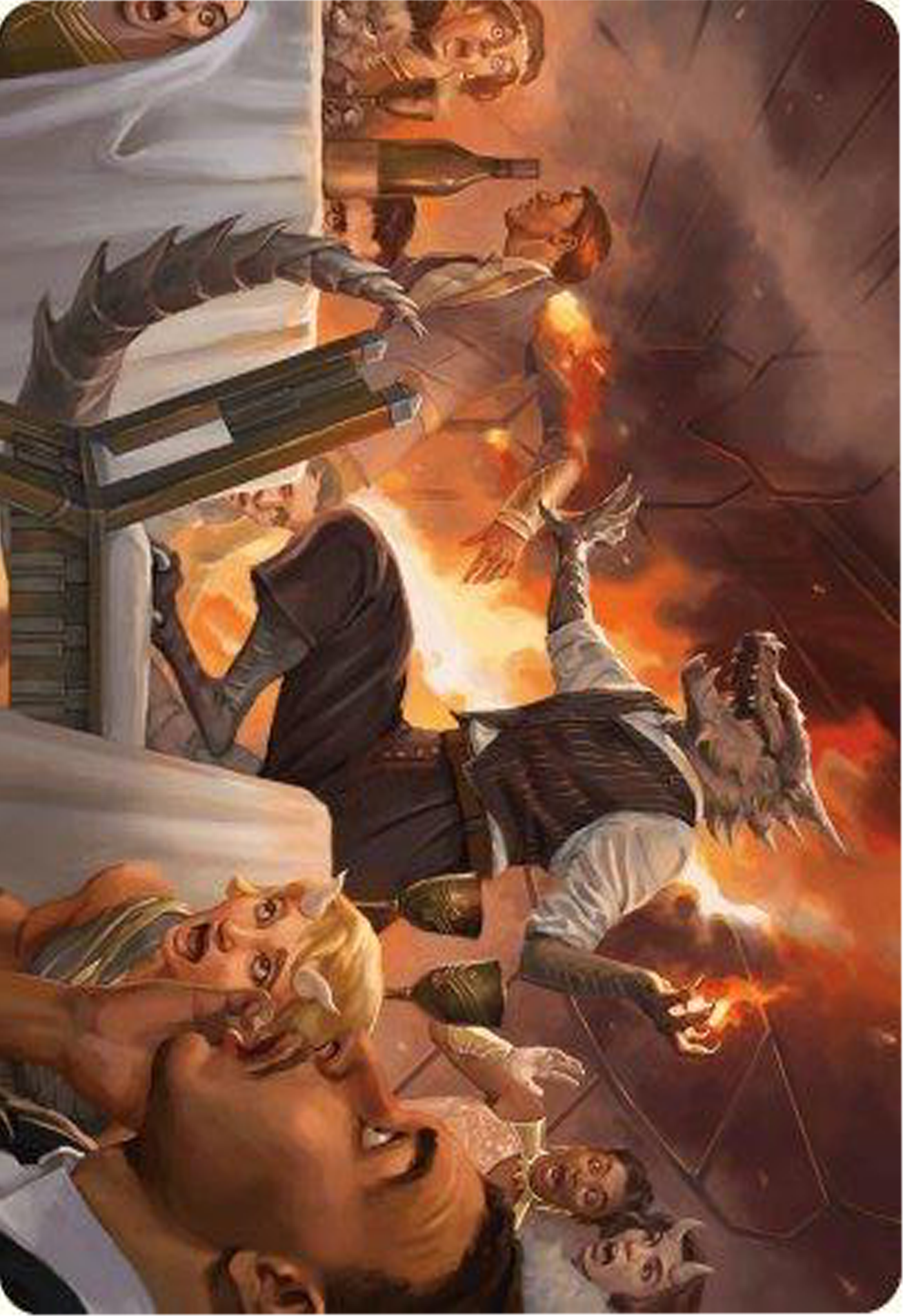 Party Thrasher Art Card [Modern Horizons 3 Art Series] | Good Games North