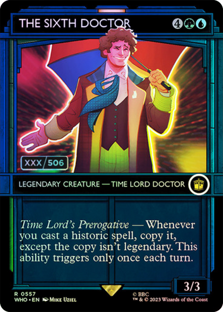 The Sixth Doctor (Serial Numbered) [Doctor Who] | Good Games North