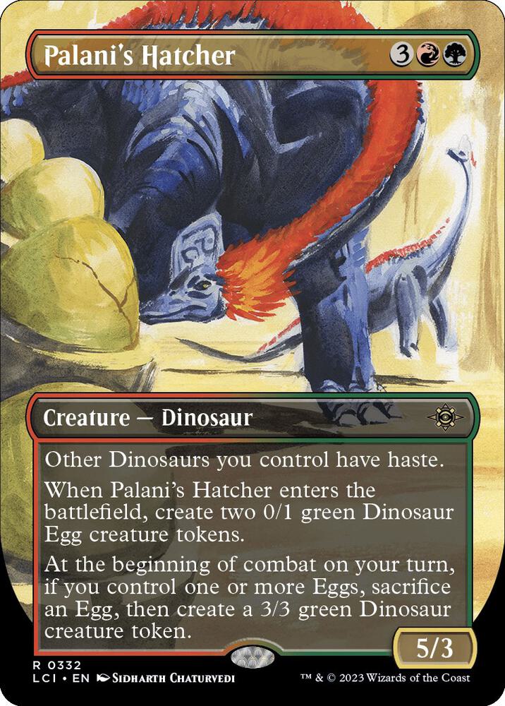 Palani's Hatcher 332/291 (The Lost Caverns of Ixalan)  - Borderless | Good Games North