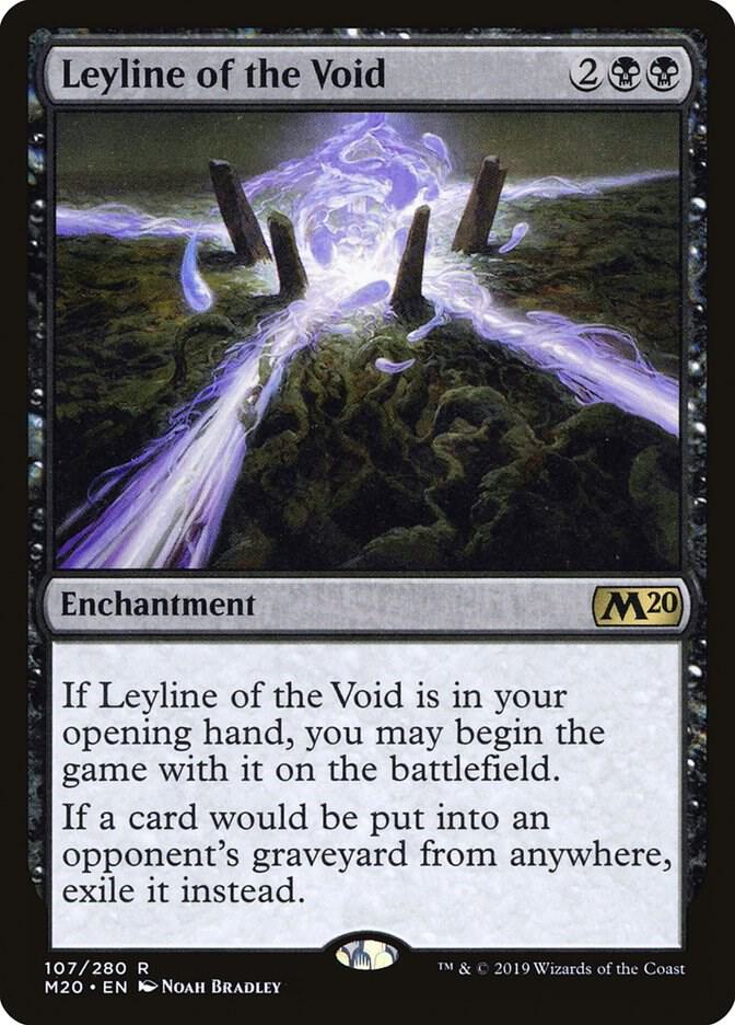 Leyline of the Void (Core Set 2020)  - Foil | Good Games North