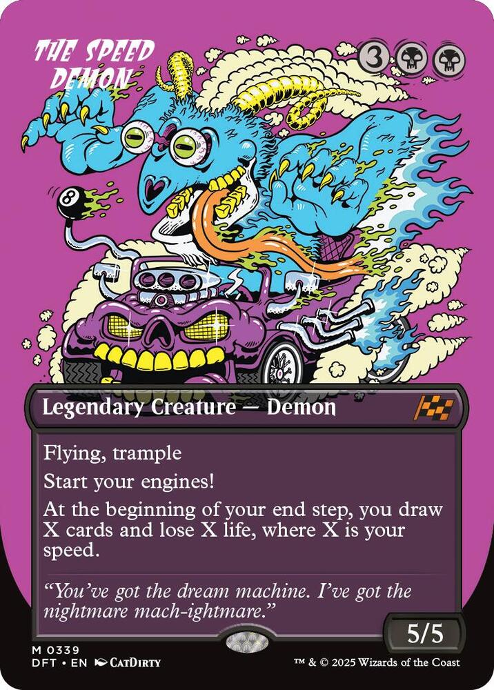 The Speed Demon 339 (Aetherdrift)  - Foil | Good Games North