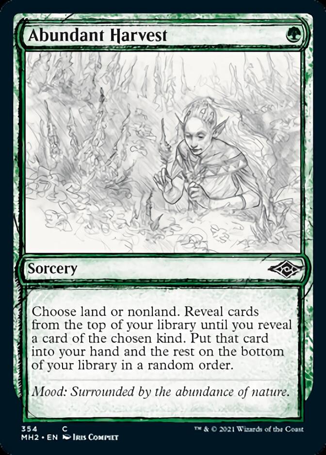 Abundant Harvest (Sketch) [Modern Horizons 2] | Good Games North