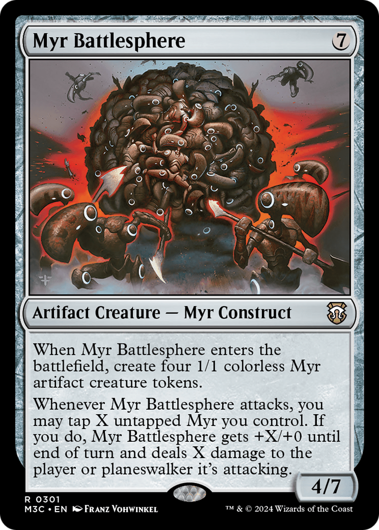 Myr Battlesphere [Modern Horizons 3 Commander] | Good Games North