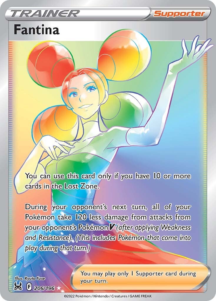 Fantina (206/196) [Sword & Shield: Lost Origin] | Good Games North