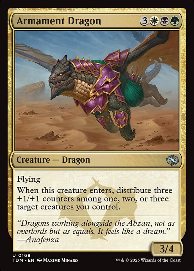 Armament Dragon (Tarkir: Dragonstorm)  | Good Games North