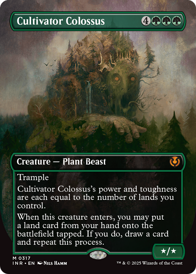 Cultivator Colossus (Borderless) [Innistrad Remastered] | Good Games North