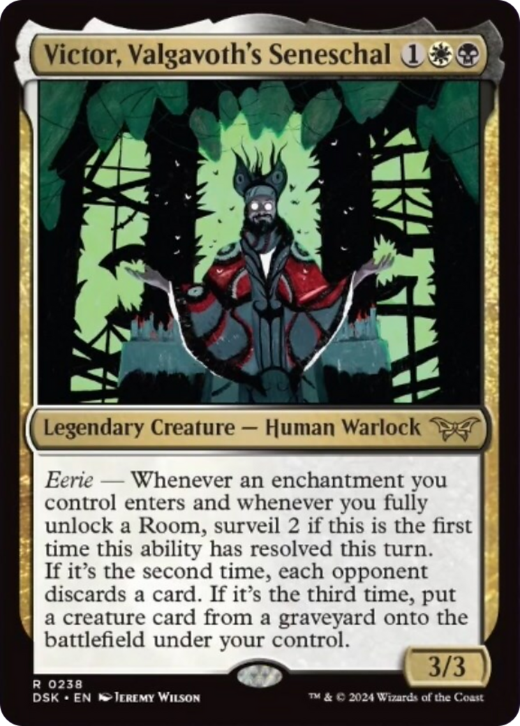 Victor, Valgavoth's Seneschal [Duskmourn: House of Horror] | Good Games North
