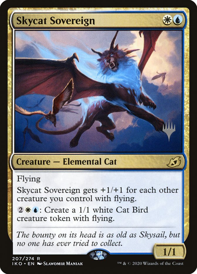 Skycat Sovereign (Promo Pack) [Ikoria: Lair of Behemoths Promos] | Good Games North