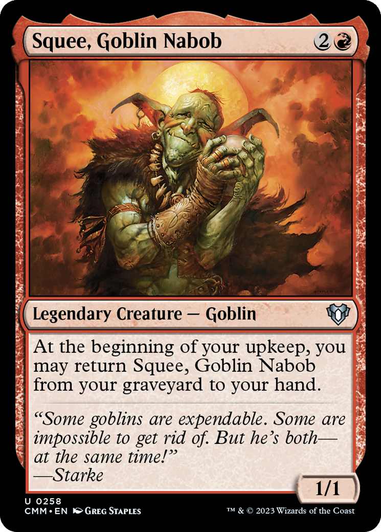 Squee, Goblin Nabob [Commander Masters] | Good Games North