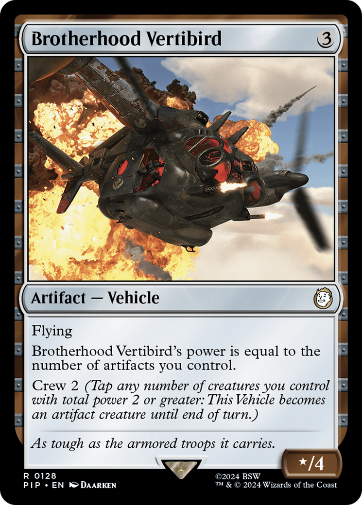 Brotherhood Vertibird [Fallout] | Good Games North