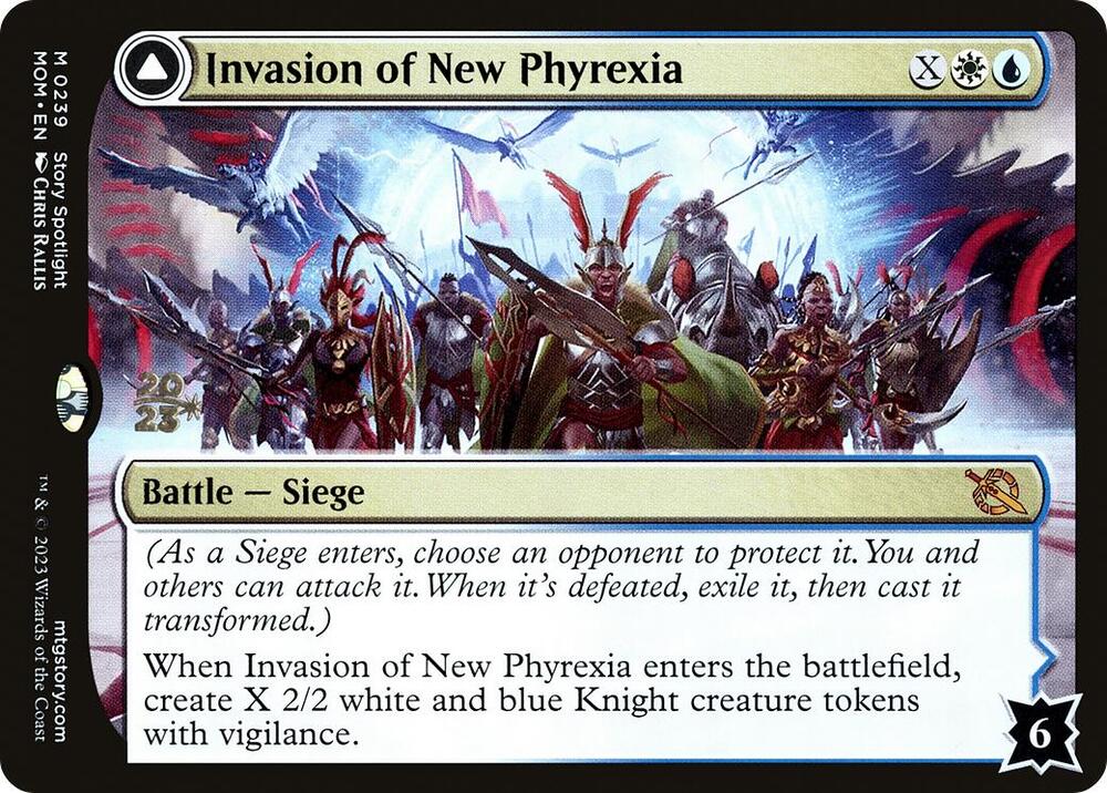 Invasion of New Phyrexia 239s/162 (Prerelease Cards)  - Foil | Good Games North