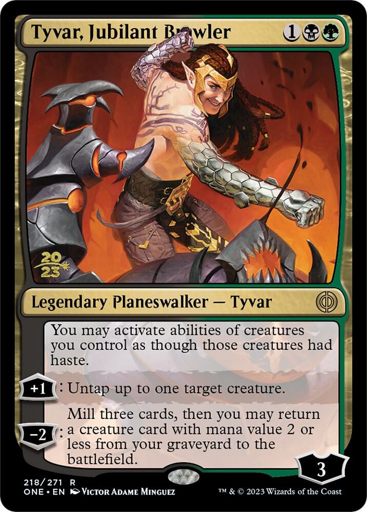 Tyvar Jubilant Brawler (Prerelease Cards)  - Foil | Good Games North