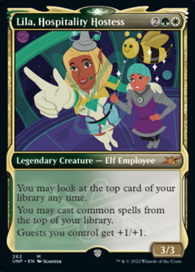Lila, Hospitality Hostess (Showcase) [Unfinity] | Good Games North