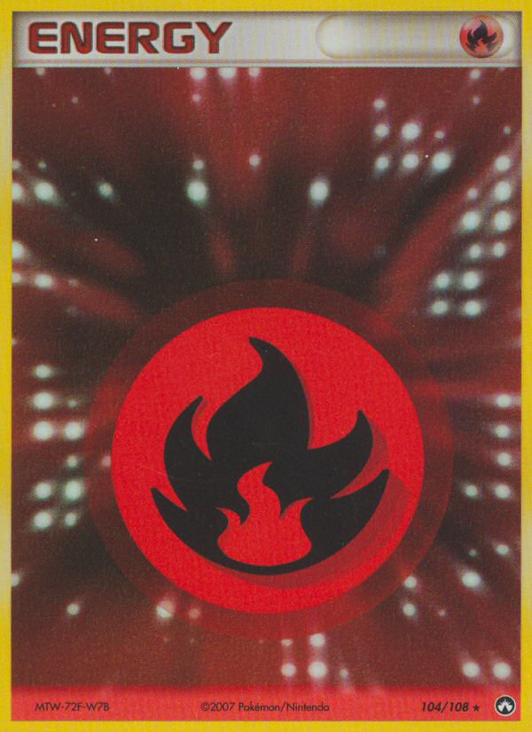 Fire Energy (104/108) [EX: Power Keepers] | Good Games North