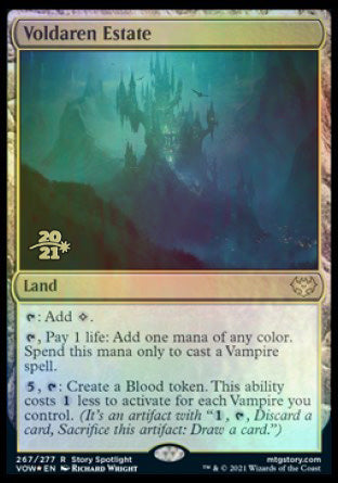 Voldaren Estate [Innistrad: Crimson Vow Prerelease Promos] | Good Games North